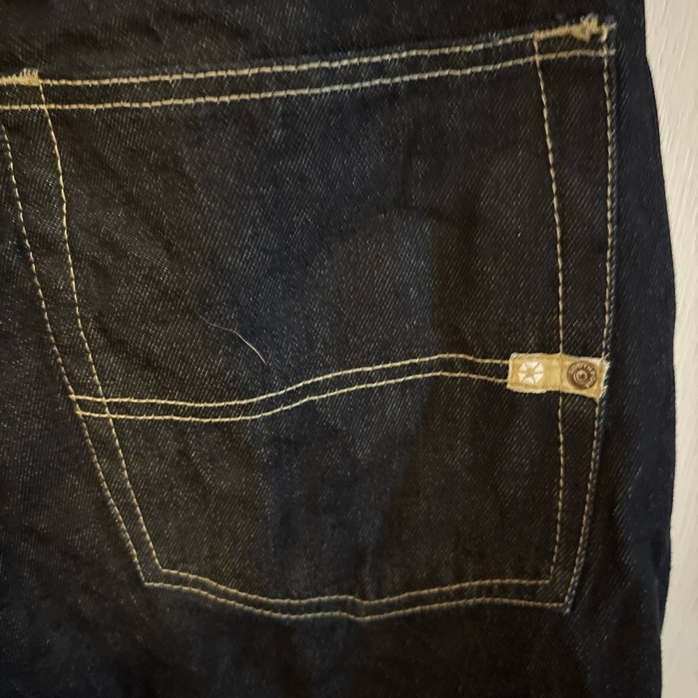 South Pole Men's Deep Indigo Relaxed Jeans - Picture 5 of 10